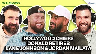 KC Goes Hollywood, Aaron Donald Retires and O-Line Reunion w/ Lane Johnson & Jordan Mailata | Ep 82 screenshot 2