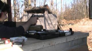 Custom 1911 2011 Compensated Damascus 45 At The Range