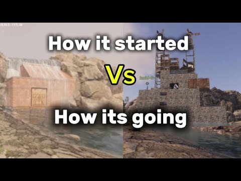 Rust Waterfall Online eco raid To Waterfall main base short story Rust - YouTube