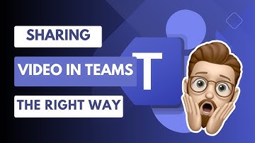 How To Share Lag Free Videos in Microsoft Teams