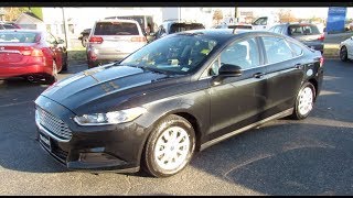 *SOLD* 2015 Ford Fusion S Walkaround, Start up, Tour and Overview 2015 Ford Fusion S