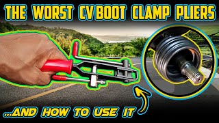 How To Use A CV Boot Clamp Tool | VW Golf/Jetta Mk5