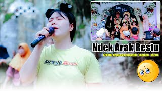 SEMUA Menangis ketika PENGANTIN VIRAL Request lagu NDARAK RESTU ke Nofie Alishba | DISYA MUSIK