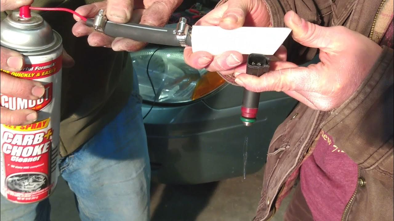 Leaking Fuel Injector Test YouTube