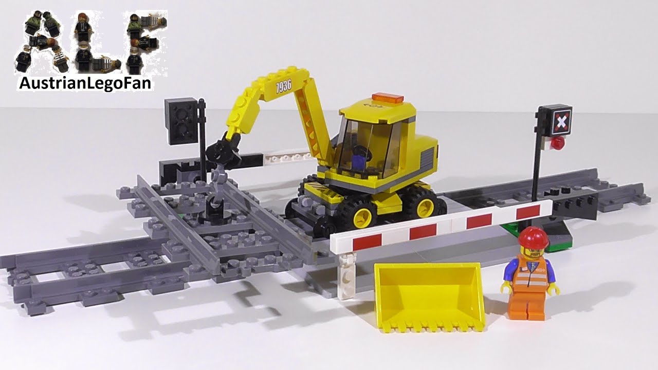 Recite respekt Marvel Lego City 7936 Level Crossing Speed Build - YouTube