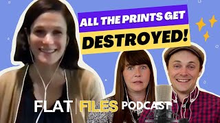 Creating PRINT INSTALLATIONS with printmaker Laura Peturson | Ep86 Flat Files