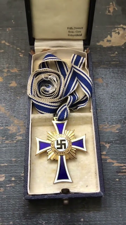 Gold mothers cross 1938. Historical purpose only. #ww2 #germanhistory #history
