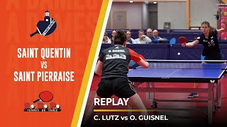 Camille LUTZ vs Océane GUISNEL | Saint-Quentin - Saint-Pierraise | Finale retour PRO A
