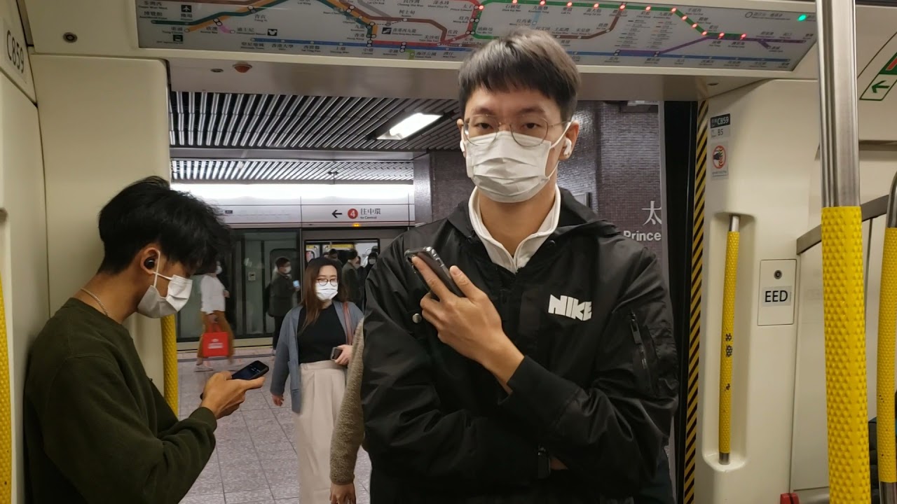 港鐵觀塘綫：東行全程--調景嶺方向 (2022年C-Train版本) (行車片段)