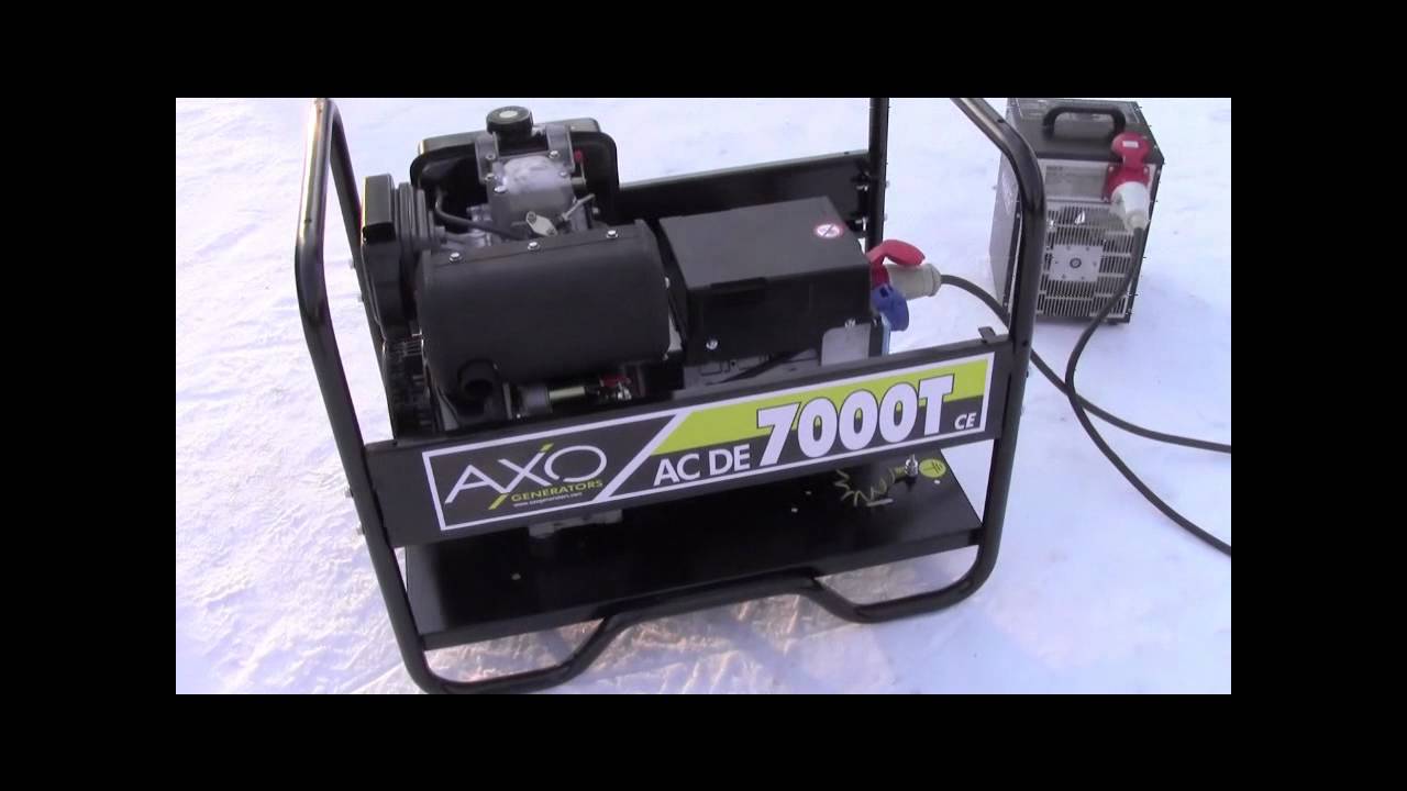 AXO diesel aggregaatti 7000T