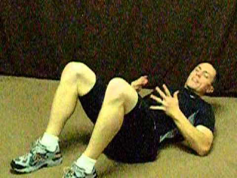Suitcase crunches