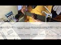 Bass【キャンディーズ】暑中お見舞い申し上げます(1977)(TAB譜)