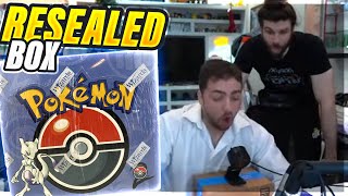 We Sold Mizkif A RESEALED Pokemon Box?! - ERROR Box?!