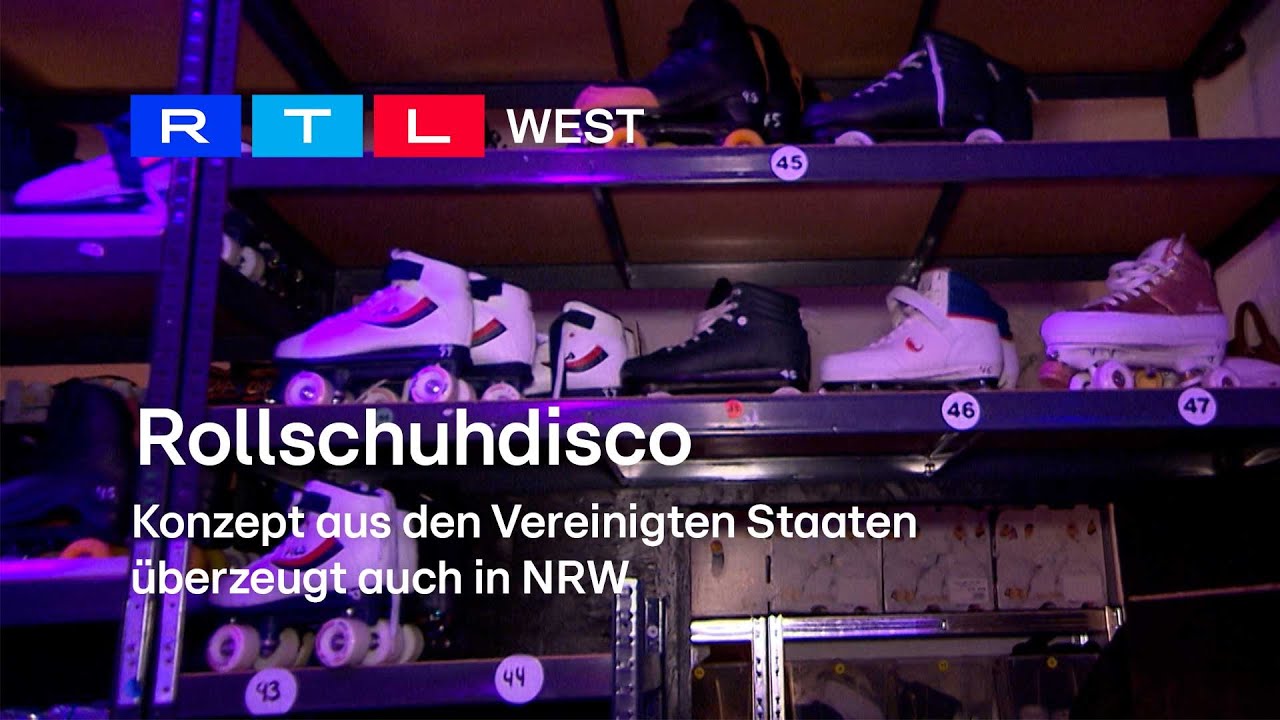 Rollschuhdisco: Konzept aus den Vereinigten Staaten überzeugt auch in NRW | RTL WEST, 30.05.2024