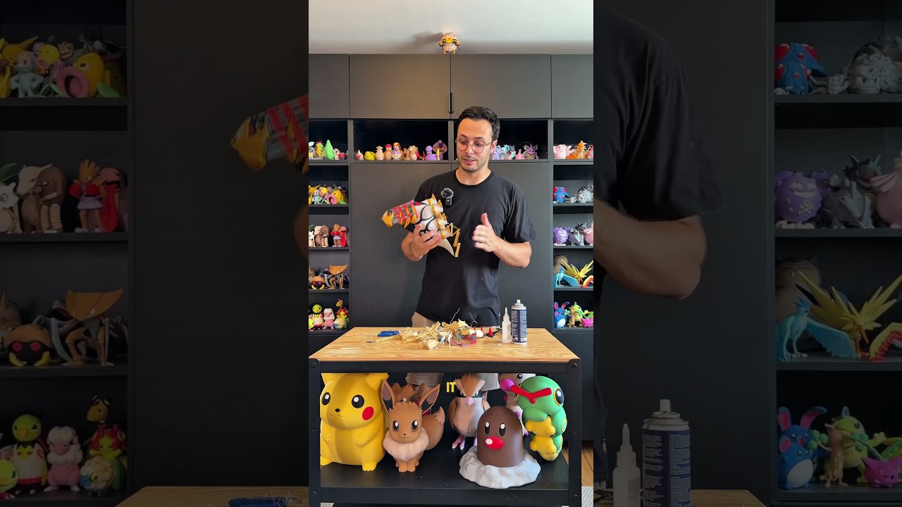 Giratina est la !!! #Flashforge #Creator5 #3dprinting #pokemon #impression3d #gaming #jeux