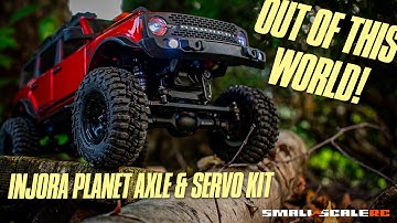 Injora SCX24 Planet Axles: Install & Test Review