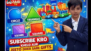 #Zaid tv#shapes name#educational# learn shapes names khelo aur jeeto gifts  screenshot 3
