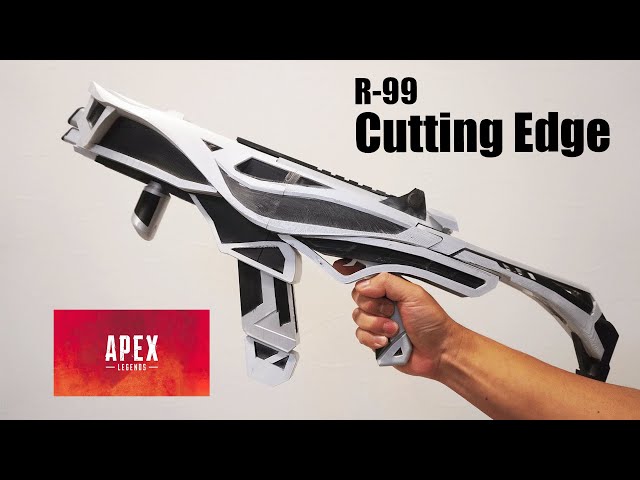 3Dプリンター】R-99 カッティングエッジ作ってみた- I made a R-99