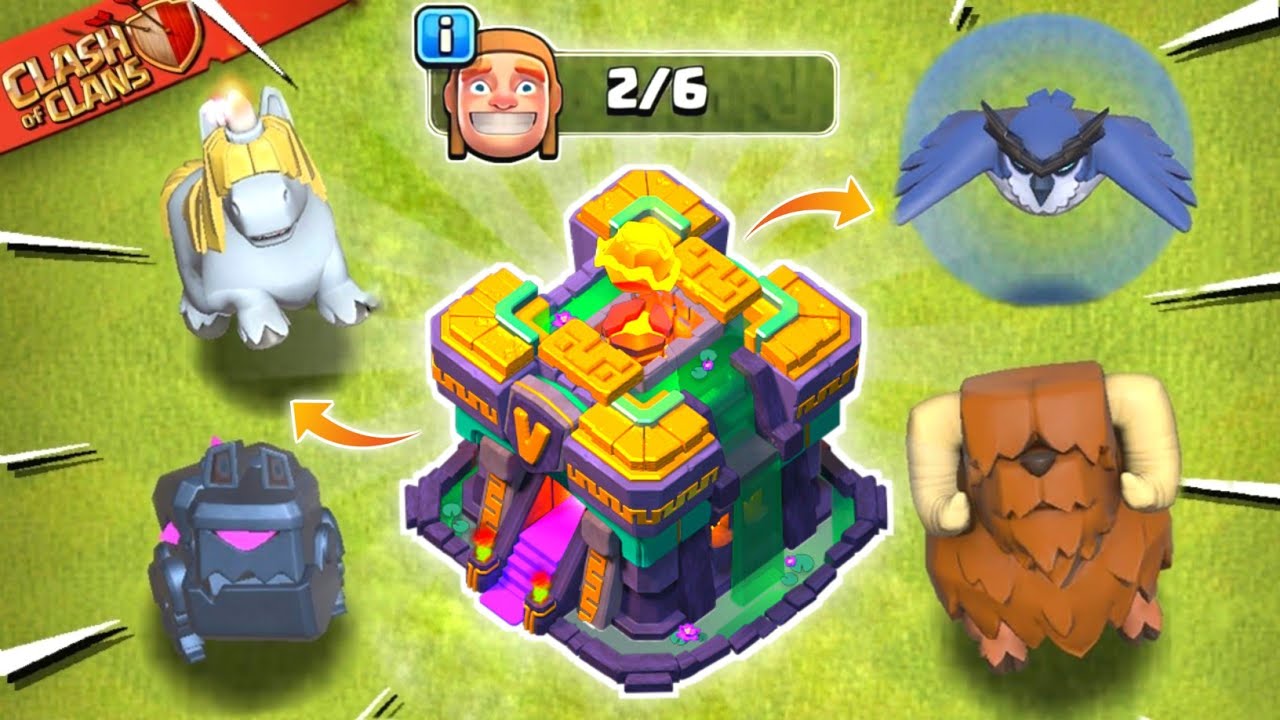 CLASH OF CLANS TH14 NEW PET HOUSE UPGRADE TNG PLAY ZONE YouTube