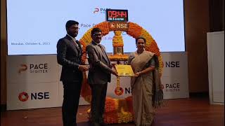 Listing Ceremony of Pace Digitek Limited at NSE | IPO Highlights