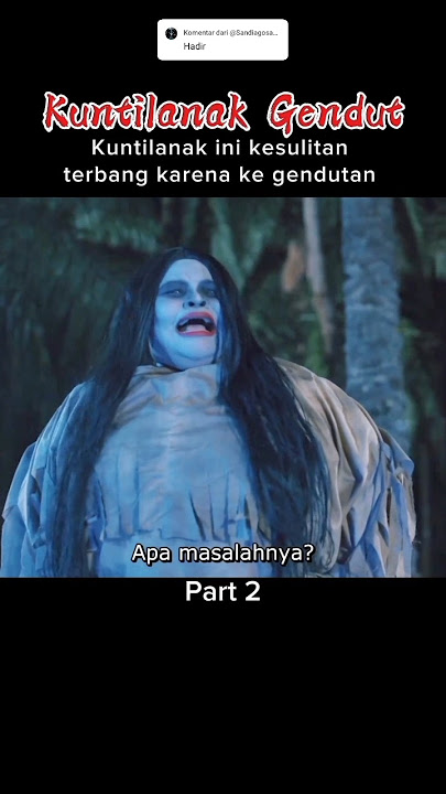 Makanya diet loh Hantu😂 #filmmalaysia #horrorkomedi