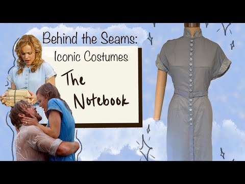 HOW I MADE THE NOTEBOOK DRESS WORN BY ALLIE HAMILTON + DRAPING AND SEWING  TECHNIQUES - YouTube