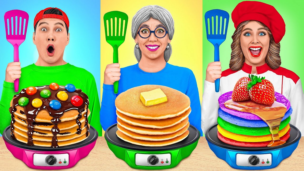 Кулинарный Челлендж: Я против Бабушки | Кухонные Гаджеты и Лайфхаки для Родителей Multi DO Challenge