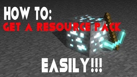 How to Get a Resource Pack In Minecraft 1.6.2 and Above Easily