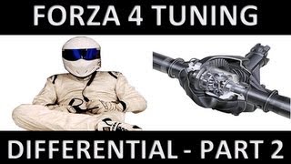 Forza 4 Tuning Tutorial and guide - Differential settings Part 2