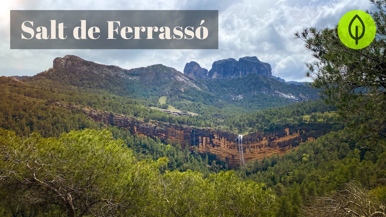 El SALT DE FERRASSÓ en HORTA DE SANT JOAN, una de las cascadas más bonitas de la TERRA ALTA