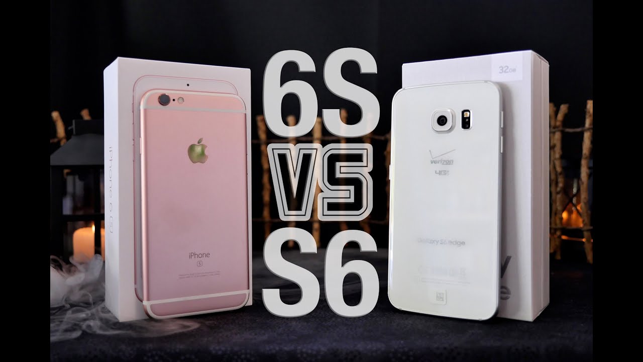 Apple iPhone 6S y Samsung Galaxy S6 Edge - Comparación completa