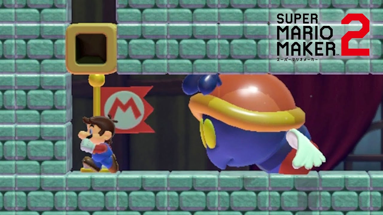 最新騙しコースの仕掛けが凄すぎた！！【マリオメーカー2】