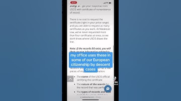 How to get a certificate of “nonexistence of record” from USCIS