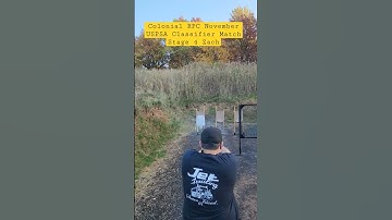 Colonial RPC November USPSA Classifier Match Stage 4 Zach #uspsa #unloadshowclear