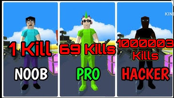 Noob vs Pro vs Hacker In Dude Theft Wars Multiplayer SDE YT #trending #gaming #dudetheftwars #funny 