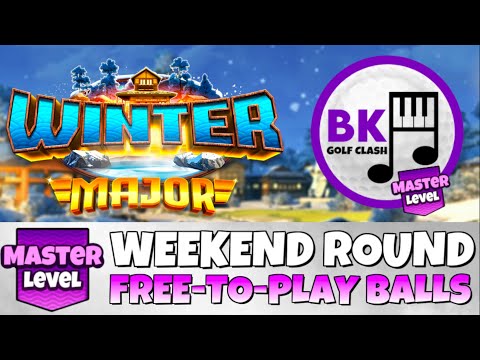 MASTER WEEKEND ROUND PLAY-THROUGH | Winter Major 2025 | Shiruba Springs | Golf Clash Guide Tips