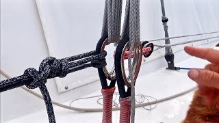 Tensioning Kraken Structures Deadeyes for Synthetic Standing Rigging