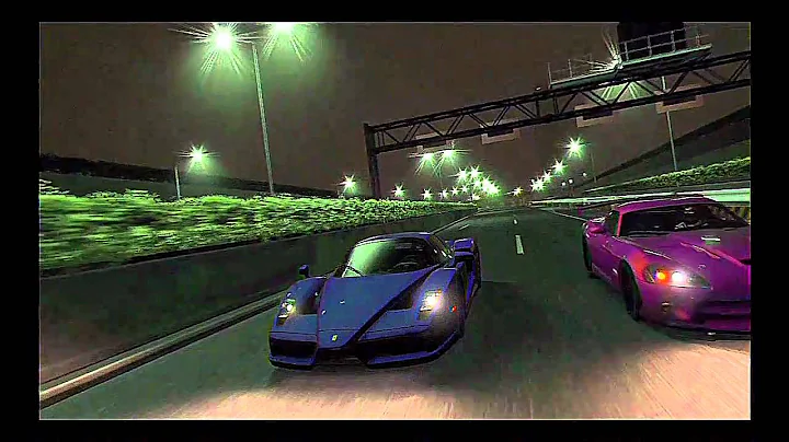 Gran Turismo 5 - Drag - Ferrari Enzo Vs. Viper SRT10 (400kmh)