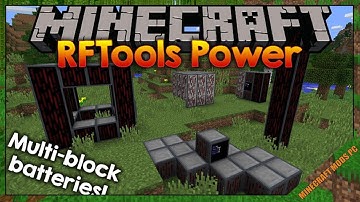 RFTools Power Mod 1.16.4/1.15.2/1.12.2 & How To Download and Install for Minecraft