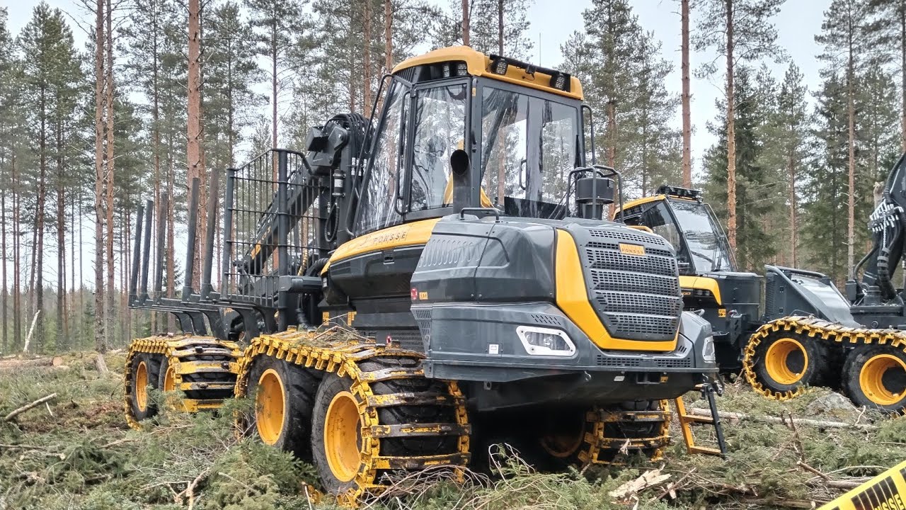 PONSSE 55V Juhlavuodenkiertue & Työnäytös | Mänttä-Vilppula 28.3.2025