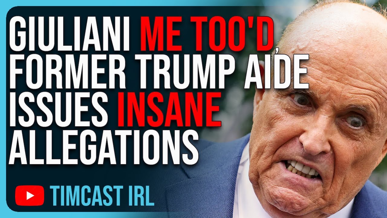 Giuliani ME TOO’D, Former Trump Aide Issues INSANE Allegation Against Rudy Giuliani