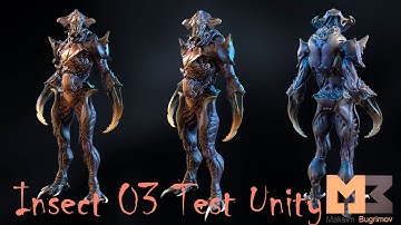 Creature Insectt 03 Animations Unity