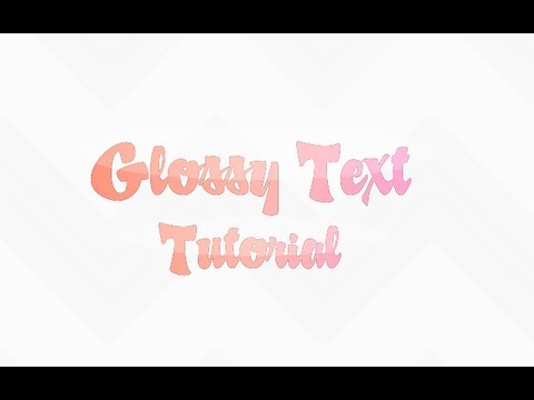 Tumblr Banner Tutorial With Gimp Glossy Text Banner Youtube