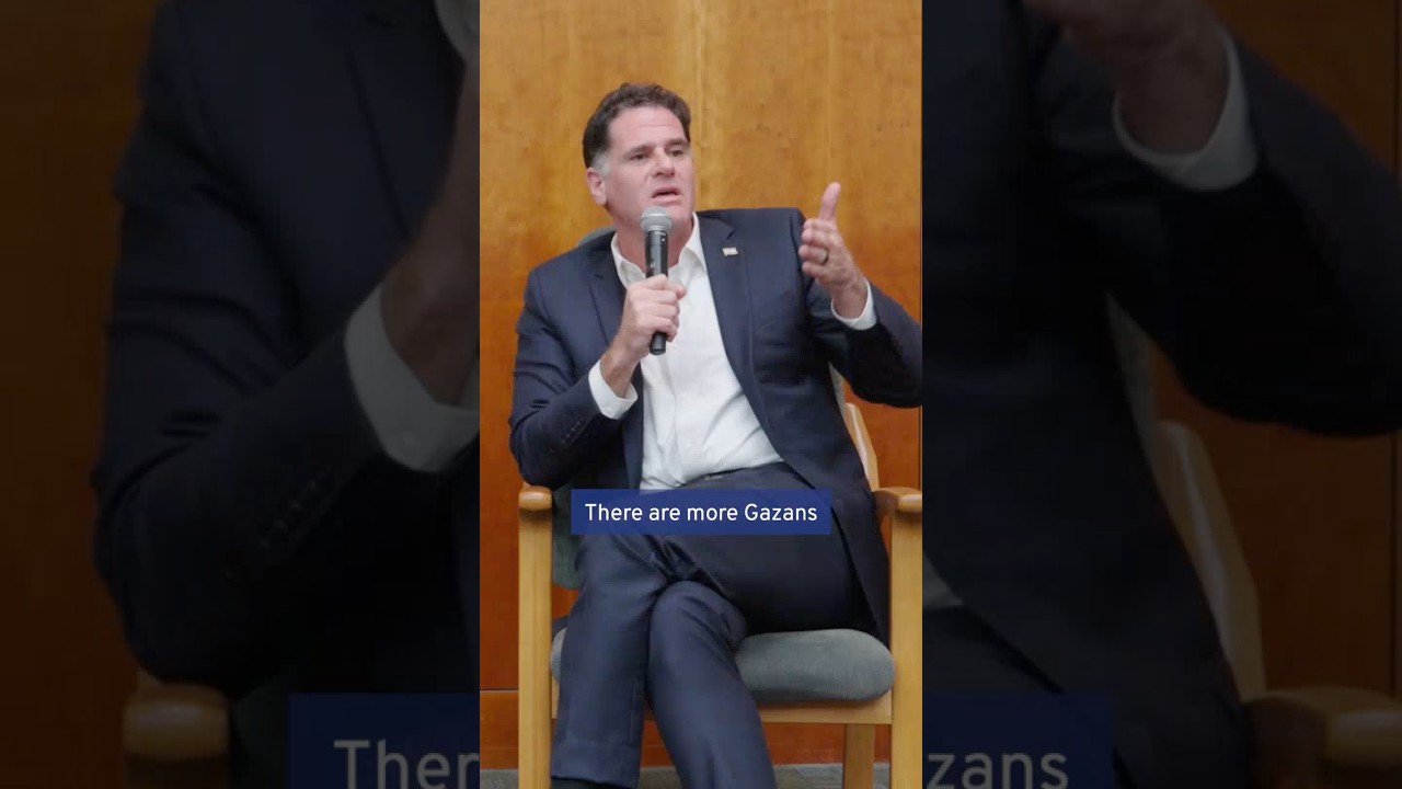 Ron Dermer RIPS the Palestinian Lie. It’s NOT a Genocide. Vid: Young Israel Woodmere
