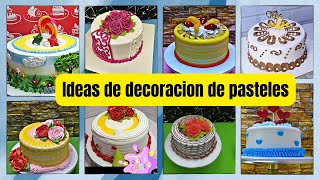 14+how to decorate a cake | COMO DECORAR un PASTEL como un PROFECIONAL