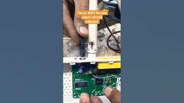 Tenda WiFi Router short circuit saloved #shorts #repair #subscribe #tenda #tendance #tending