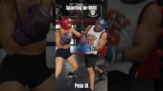 Sparring de BOXE pela IA #youtube #boxing #shorts #sparring #girl #aivideo #ai #model
