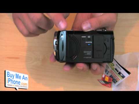 Unboxing- Sony HDR-PJ10 Camcorder w/ built-in Projector