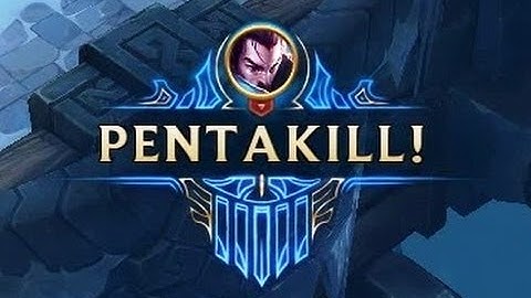 Yasuo 1v5 Penta kill end game.