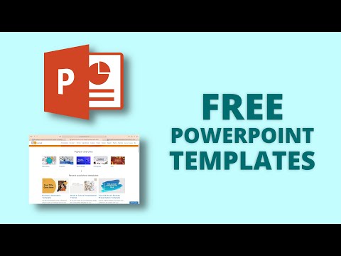 Video: Hvordan får jeg gratis PowerPoint-skabeloner?
